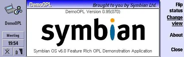 Загрузите веб-инструмент или веб-приложение Symbian OS OPL
