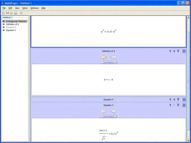 Download web tool or web app Symbolic Equation Manipulator to run in Windows online over Linux online