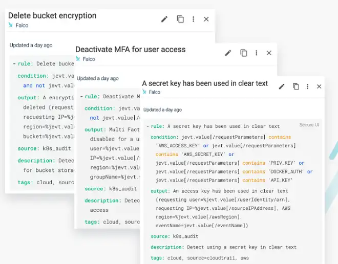 Download web tool or web app Sysdig