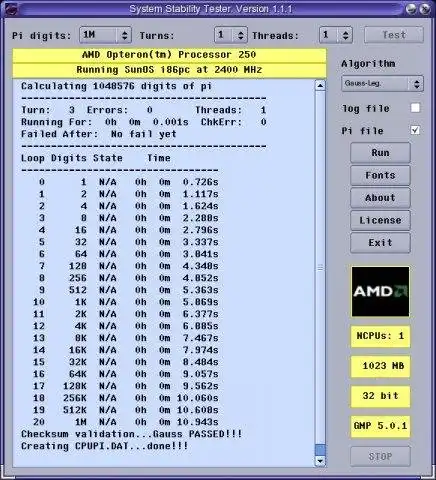 Laden Sie das Web-Tool oder die Web-App „System Stability Tester“ herunter