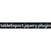 Free download tableExport.jquery.plugin Linux app to run online in Ubuntu online, Fedora online or Debian online