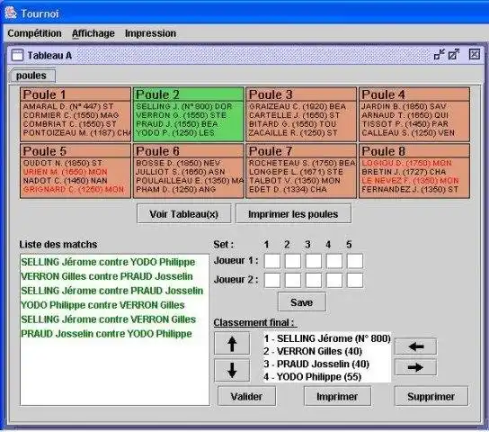 Download web tool or web app Table Tennis Tournament Manager