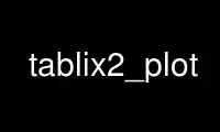 Run tablix2_plot in OnWorks free hosting provider over Ubuntu Online, Fedora Online, Windows online emulator or MAC OS online emulator