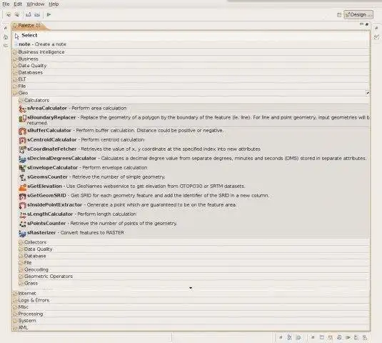 Download web tool or web app Talend Spatial Module