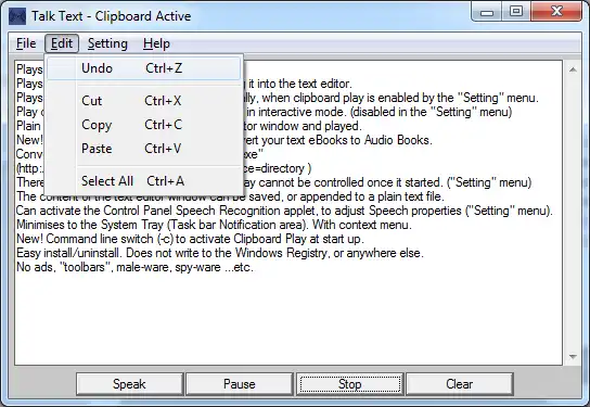 Download web tool or web app TalkText