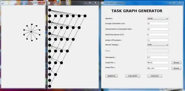 Download web tool or web app Task graph generator