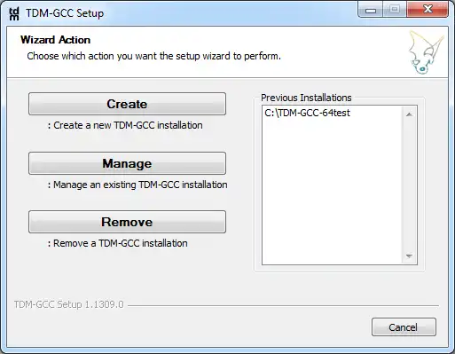 Descargue la herramienta web o la aplicación web TDM-GCC MinGW Compiler