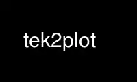 Run tek2plot in OnWorks free hosting provider over Ubuntu Online, Fedora Online, Windows online emulator or MAC OS online emulator