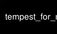 Run tempest_for_mp3 in OnWorks free hosting provider over Ubuntu Online, Fedora Online, Windows online emulator or MAC OS online emulator