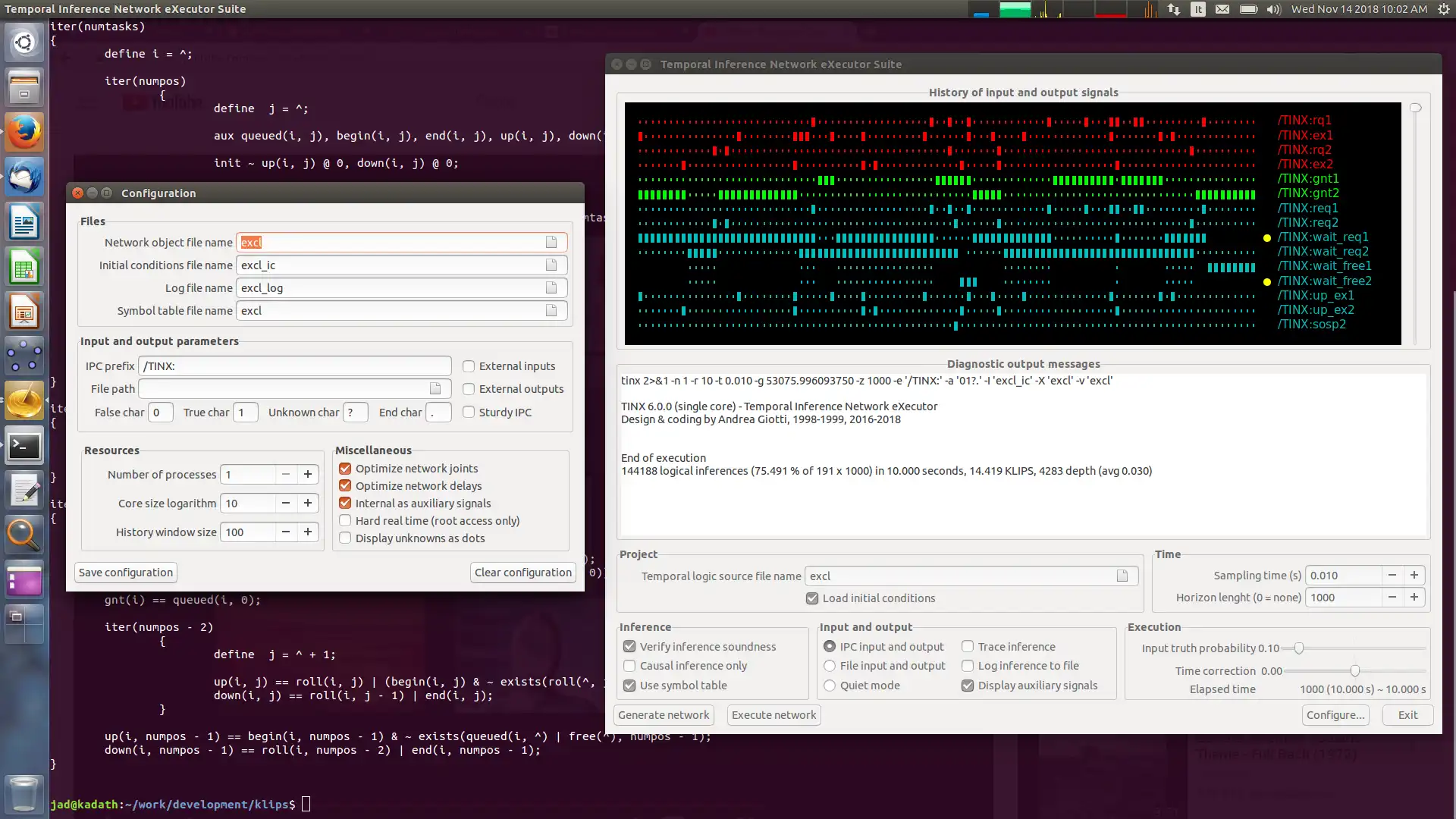 Download web tool or web app Temporal Inference Engine to run in Linux online