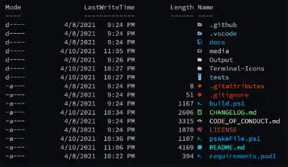 Загрузите веб-инструмент или веб-приложение Terminal-Icons