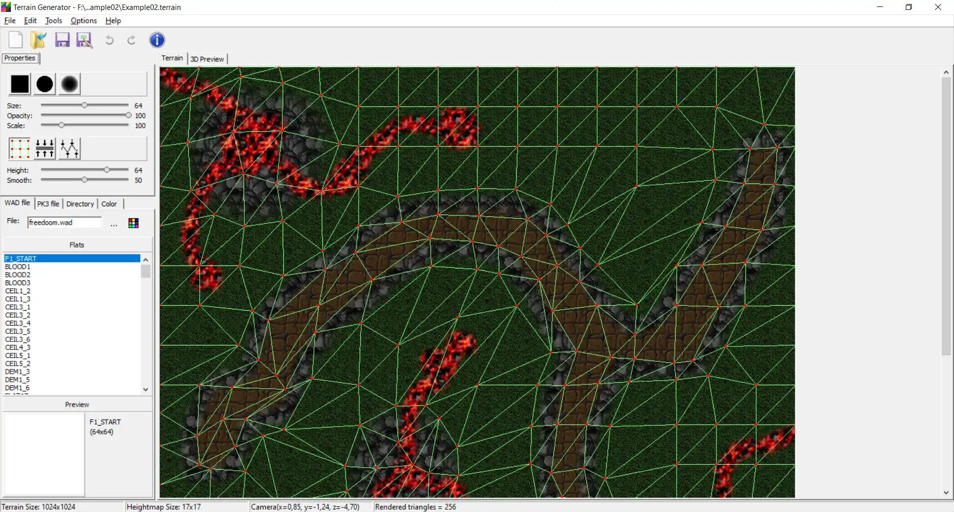 Download web tool or web app Terrain Generator