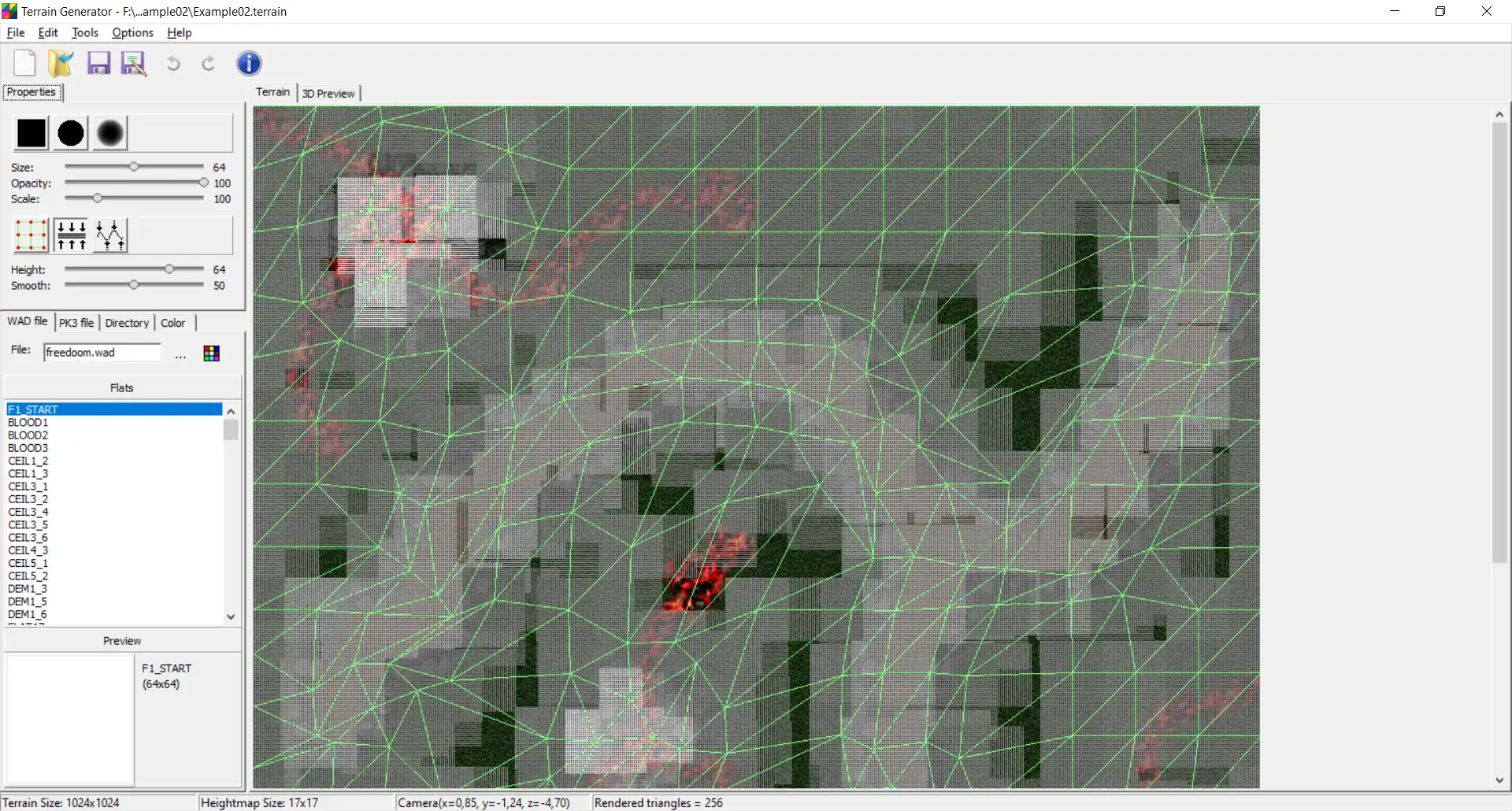 Download web tool or web app Terrain Generator