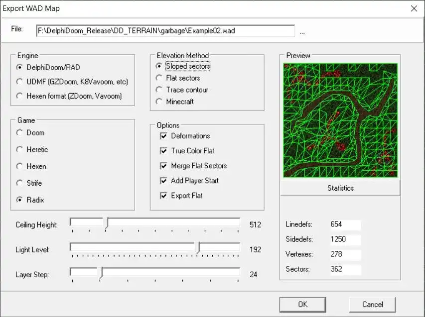 Download web tool or web app Terrain Generator