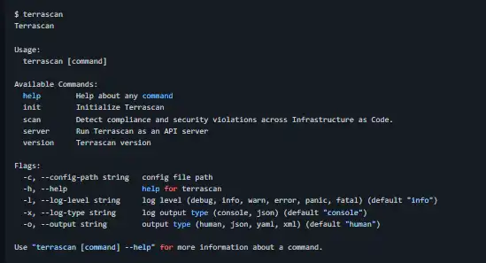 Descargar herramienta web o aplicación web Terrascan