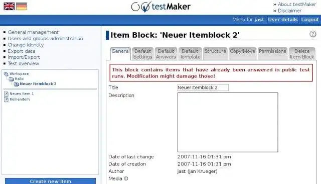 Télécharger l'outil Web ou l'application Web testMaker