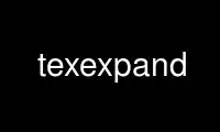 Run texexpand in OnWorks free hosting provider over Ubuntu Online, Fedora Online, Windows online emulator or MAC OS online emulator