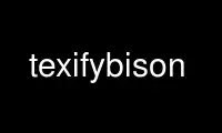 Run texifybison in OnWorks free hosting provider over Ubuntu Online, Fedora Online, Windows online emulator or MAC OS online emulator