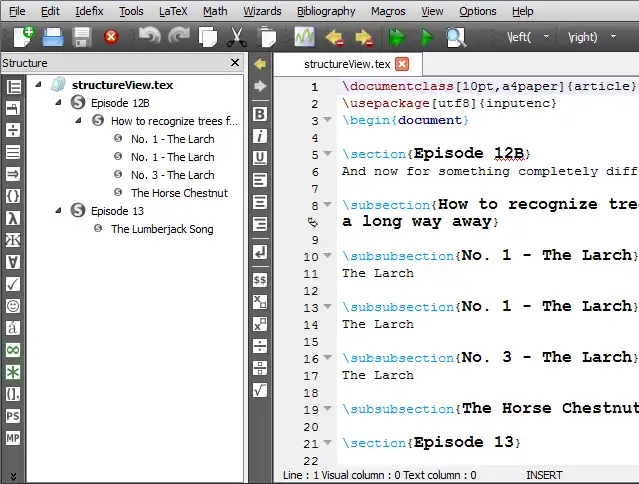 Download web tool or web app TeXstudio - A LaTeX Editor