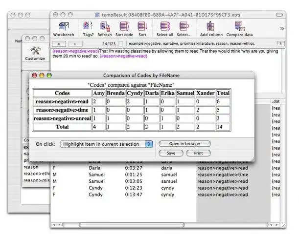 Download web tool or web app Text Analysis Markup System