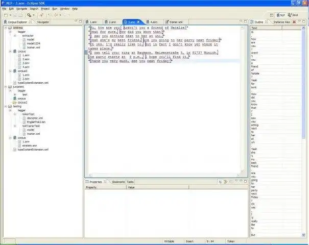 Download web tool or web app Text Annotation Environment