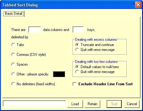 Download web tool or web app TextWedge Text File Splitter