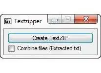 Download web tool or web app Text Zipper