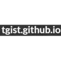 ດາວໂຫຼດແອັບ tgist.github.io Linux ຟຣີເພື່ອແລ່ນອອນໄລນ໌ໃນ Ubuntu ອອນໄລນ໌, Fedora ອອນໄລນ໌ ຫຼື Debian ອອນໄລນ໌