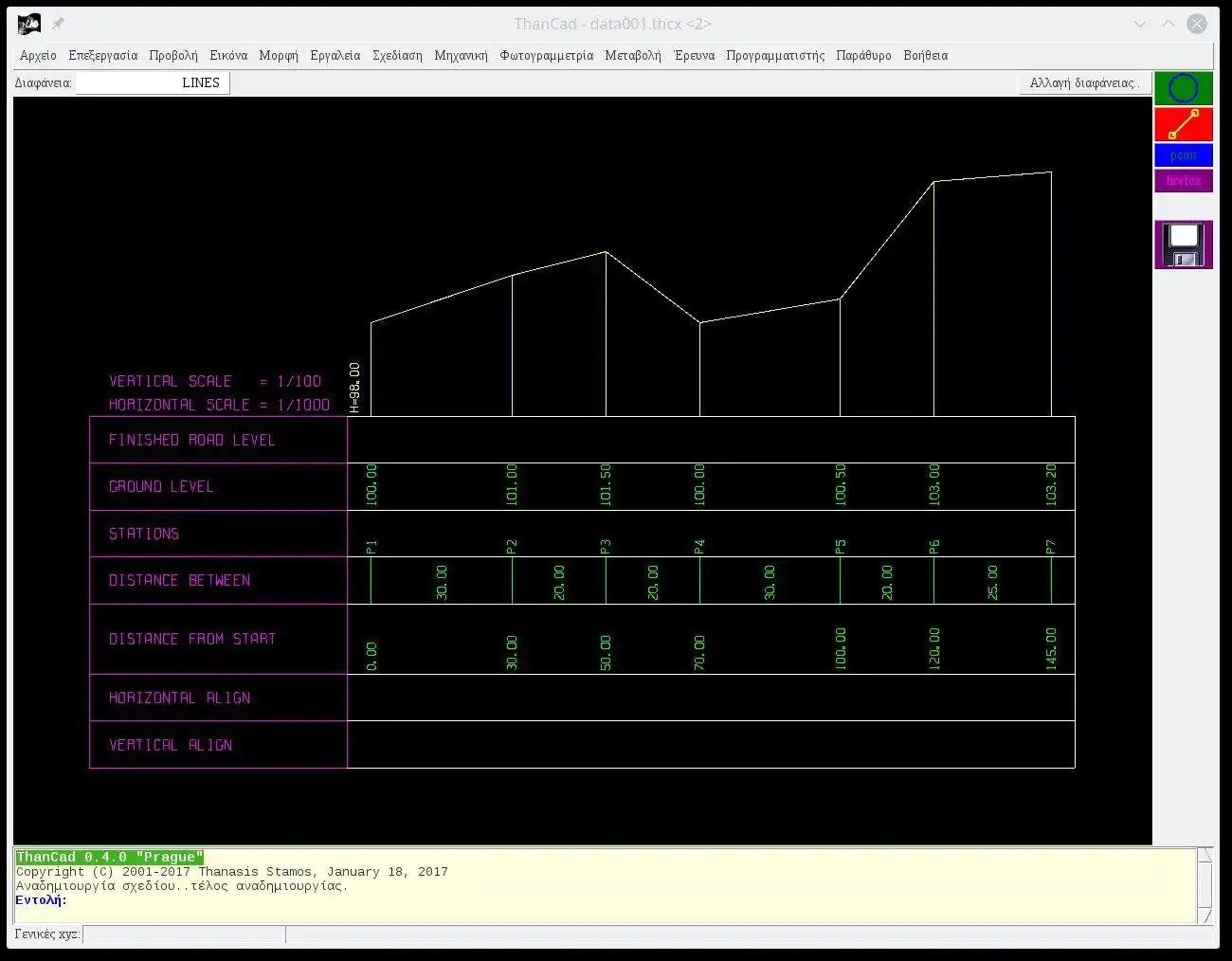 Download web tool or web app ThanCad Fortran Dxf Library