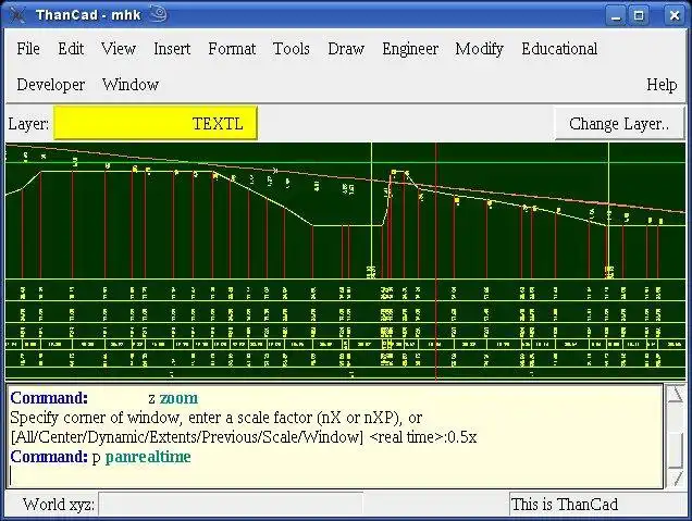 Download web tool or web app ThanCad to run in Windows online over Linux online