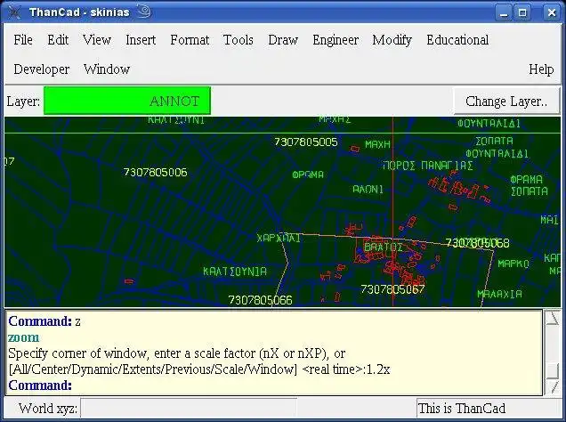 Download web tool or web app ThanCad to run in Windows online over Linux online