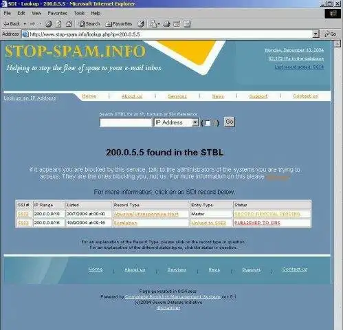 Download web tool or web app The Complete Blocklist Management System