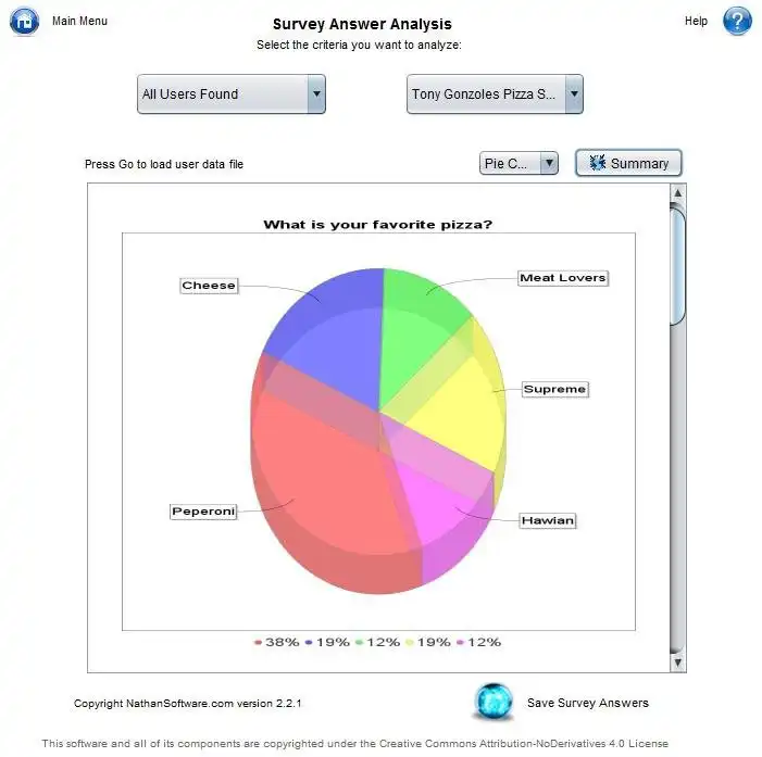 Download web tool or web app The Easy Survey Creator