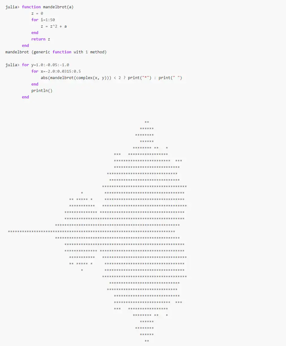 Download web tool or web app The Julia Programming Language