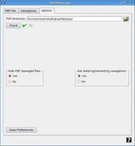 Download web tool or web app The PSP Manager