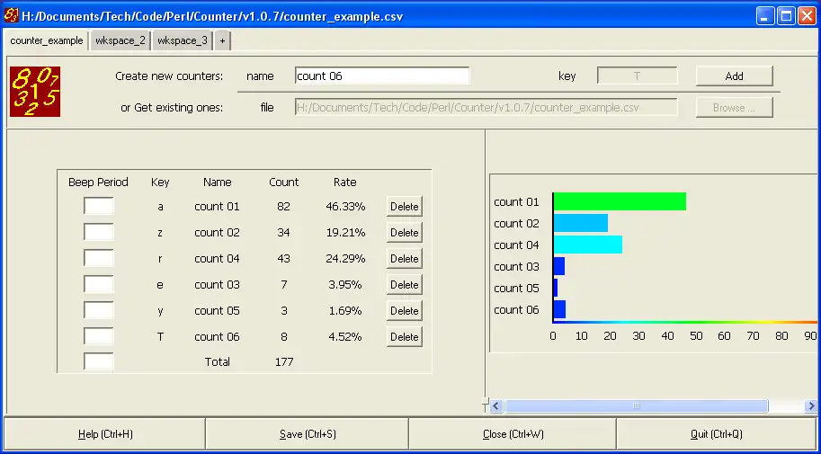 Download web tool or web app The simplest manual counter