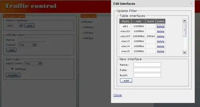 Download web tool or web app T-HTB manager