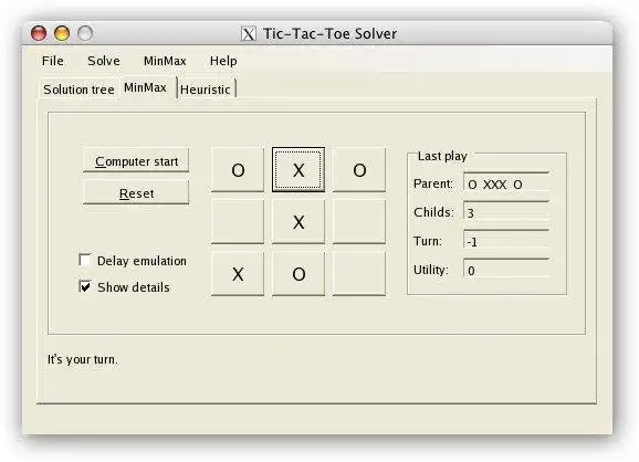 Download web tool or web app TicTacToe Solver to run in Windows online over Linux online