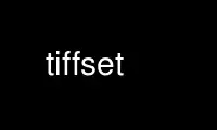 Run tiffset in OnWorks free hosting provider over Ubuntu Online, Fedora Online, Windows online emulator or MAC OS online emulator