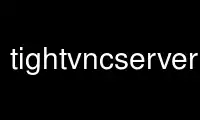 Run tightvncserver in OnWorks free hosting provider over Ubuntu Online, Fedora Online, Windows online emulator or MAC OS online emulator