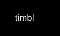 Run timbl in OnWorks free hosting provider over Ubuntu Online, Fedora Online, Windows online emulator or MAC OS online emulator