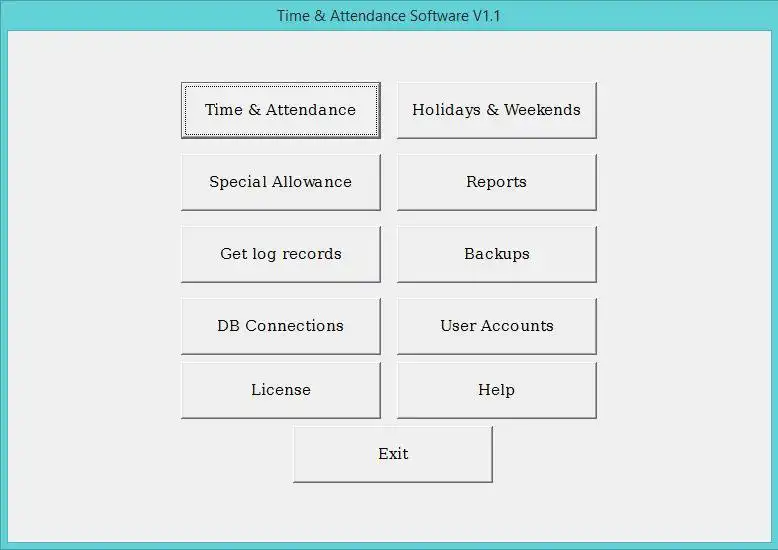 Download web tool or web app Time  Attendance Software