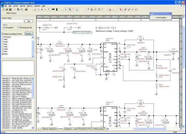 Download web tool or web app TinyCAD