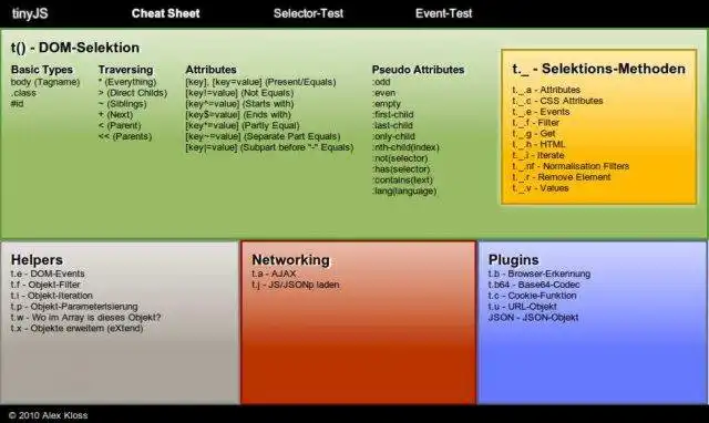 Download web tool or web app tinyJS