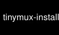 Run tinymux-install in OnWorks free hosting provider over Ubuntu Online, Fedora Online, Windows online emulator or MAC OS online emulator