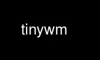 Run tinywm in OnWorks free hosting provider over Ubuntu Online, Fedora Online, Windows online emulator or MAC OS online emulator