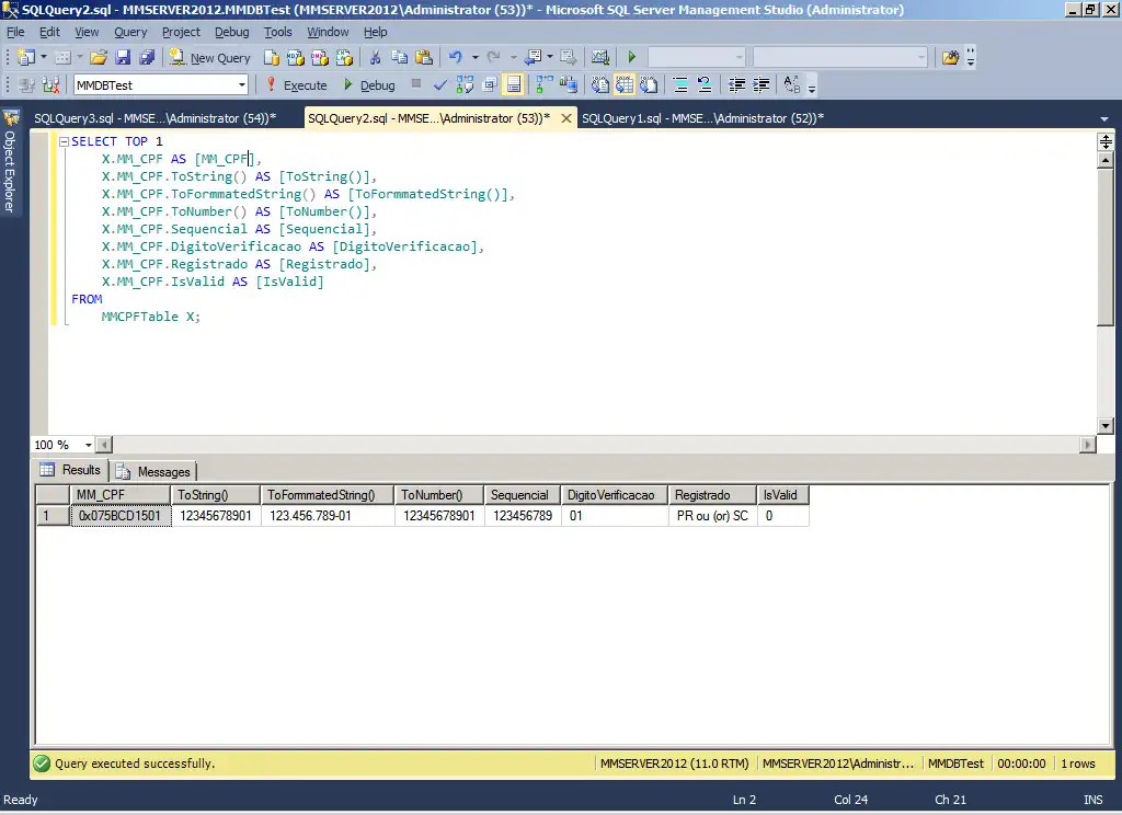 Download web tool or web app Tipo de Dados CPF/CNPJ para SQL Server