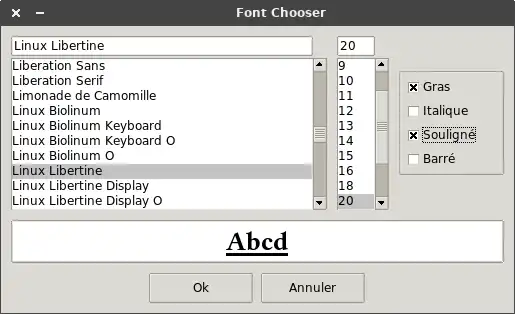 Download web tool or web app tkFontChooser