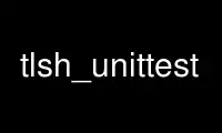 Run tlsh_unittest in OnWorks free hosting provider over Ubuntu Online, Fedora Online, Windows online emulator or MAC OS online emulator