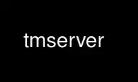 Run tmserver in OnWorks free hosting provider over Ubuntu Online, Fedora Online, Windows online emulator or MAC OS online emulator